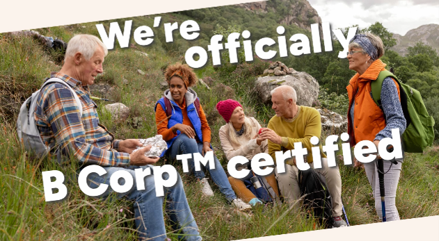 Proud to be a Certified B Corp